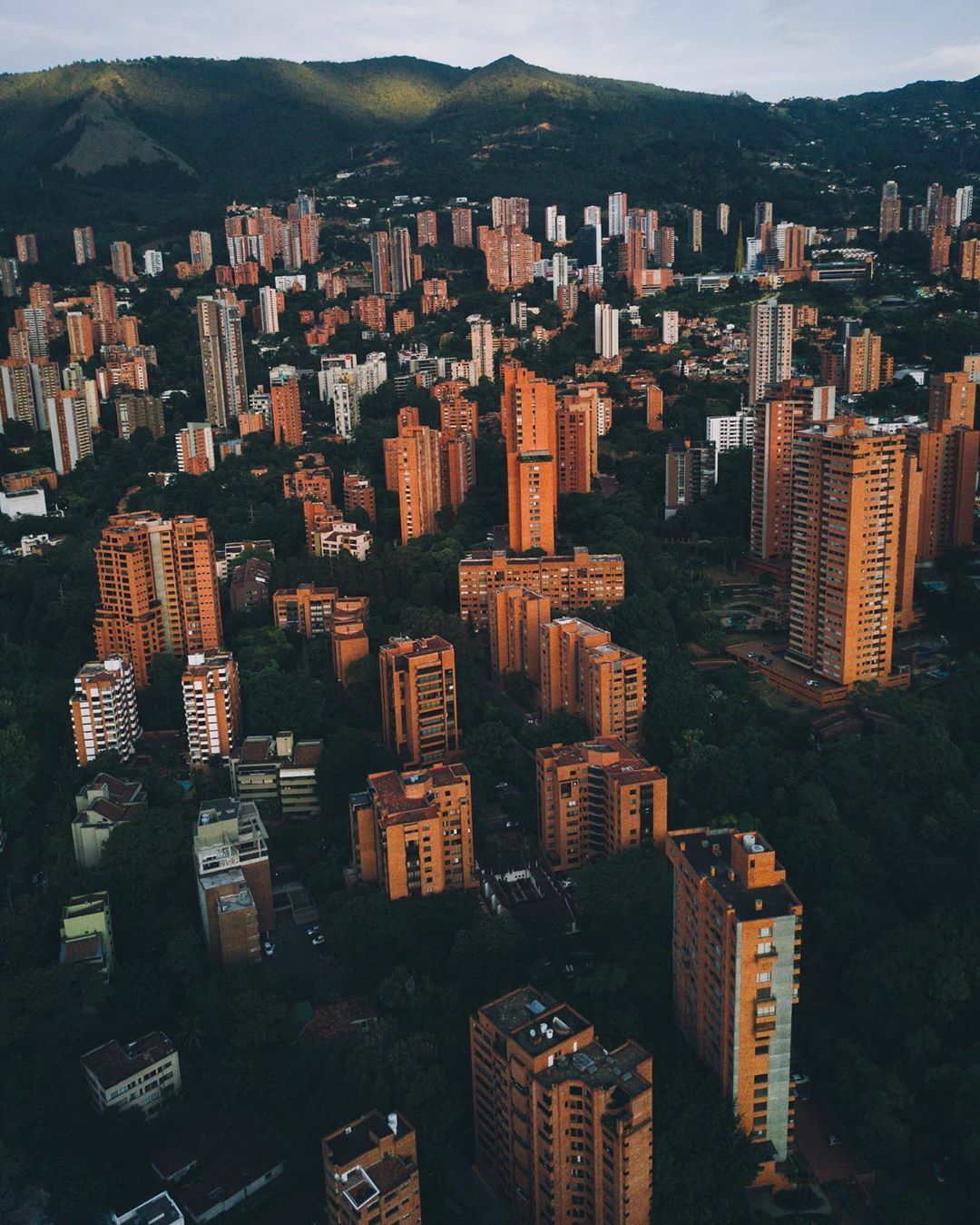 Vista de El Poblado, Medellín
